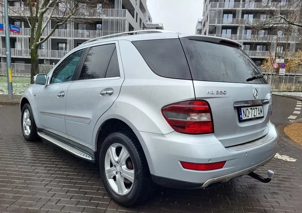 Mercedes-Benz ML cena 51900 przebieg: 263208, rok produkcji 2009 z Warszawa małe 781